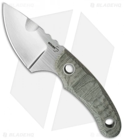Boker Plus Bobbi Fixed Blade Knife (2.75" Satin) 02BO263 3 Boker Plus Bobbi Fixed Blade Knife (2.75" Satin) 02BO263