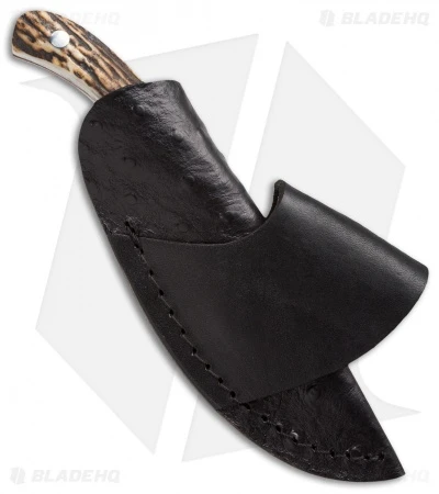 Boker Plus Cowboy Crossdraw Fixed Blade Knife Stag (2.875" Polish) 02BO515 4 Boker Plus Cowboy Crossdraw Fixed Blade Knife Stag (2.875" Polish) 02BO515 - Image 2