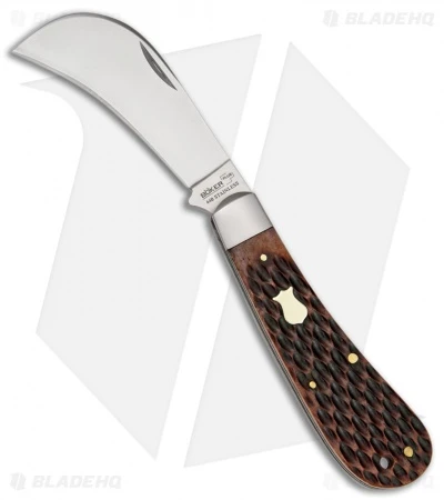 Boker Plus Hawkbill Slip Joint Pocket Knife 4" Brown Bone 01BO207 3 Boker Plus Hawkbill Slip Joint Pocket Knife 4" Brown Bone 01BO207