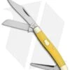 Boker Plus Stockman Pocket Knife 4" Yellow Synthetic 01BO3380Y