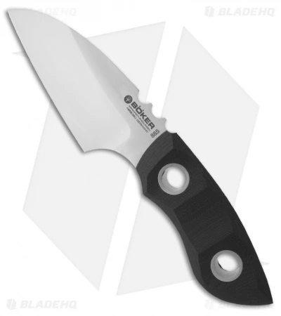 Boker Pry-Mate Knife Fixed Blade (3.375" Satin Plain) 120614 3 Boker Pry-Mate Knife Fixed Blade (3.375" Satin Plain) 120614