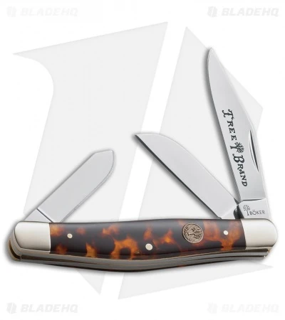 Boker Stockman Knife 4" Sim. Tortiose 110726T 3 Boker Stockman Knife 4" Sim. Tortiose 110726T