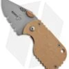 Boker Plus Subcom F Desert Frame Lock Knife (1.875" Bead Blast Serr) 01BO589DES 1 Boker Plus Subcom F Desert Frame Lock Knife (1.875" Bead Blast Serr) 01BO589DES -Boker boker subcom tan bb serr bo 589des