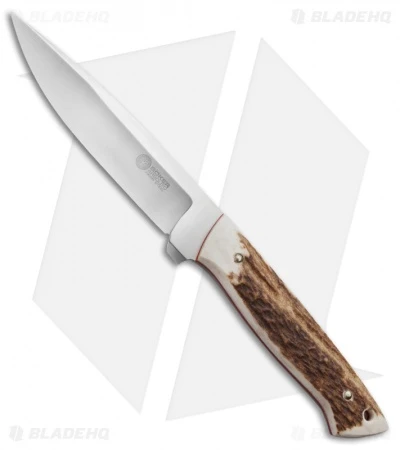 Boker Arbolito Relincho Cuerno De Ciervo Fixed Blade Knife (5" Plain) 02BA303H 3 Boker Arbolito Relincho Cuerno De Ciervo Fixed Blade Knife (5" Plain) 02BA303H