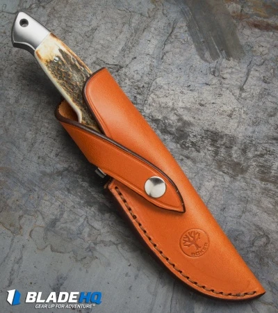 Boker Vollintegral 2.0 Fixed Blade Knife Stag Horn (4.625" Satin) 121586 4 Boker Vollintegral 2.0 Fixed Blade Knife Stag Horn (4.625" Satin) 121586 - Image 2