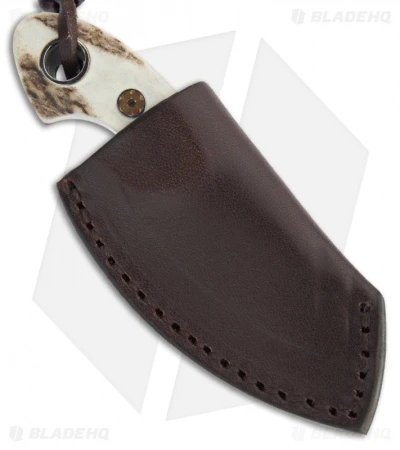 Boker VoxKnives Gnome Stag Fixed Blade Knife (2.125" Satin) 02BO268 4 Boker VoxKnives Gnome Stag Fixed Blade Knife (2.125" Satin) 02BO268 - Image 2