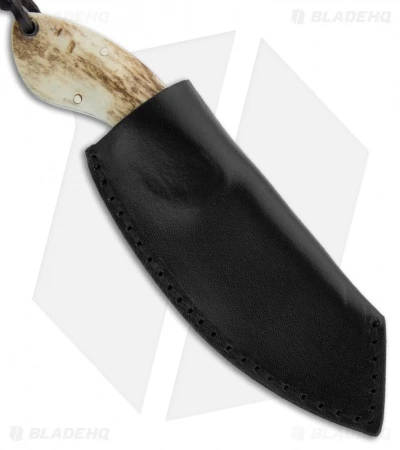 Boker VoxKnives Rhino Stag Fixed Blade Knife (3" Satin) 02BO269 4 Boker VoxKnives Rhino Stag Fixed Blade Knife (3" Satin) 02BO269 - Image 2